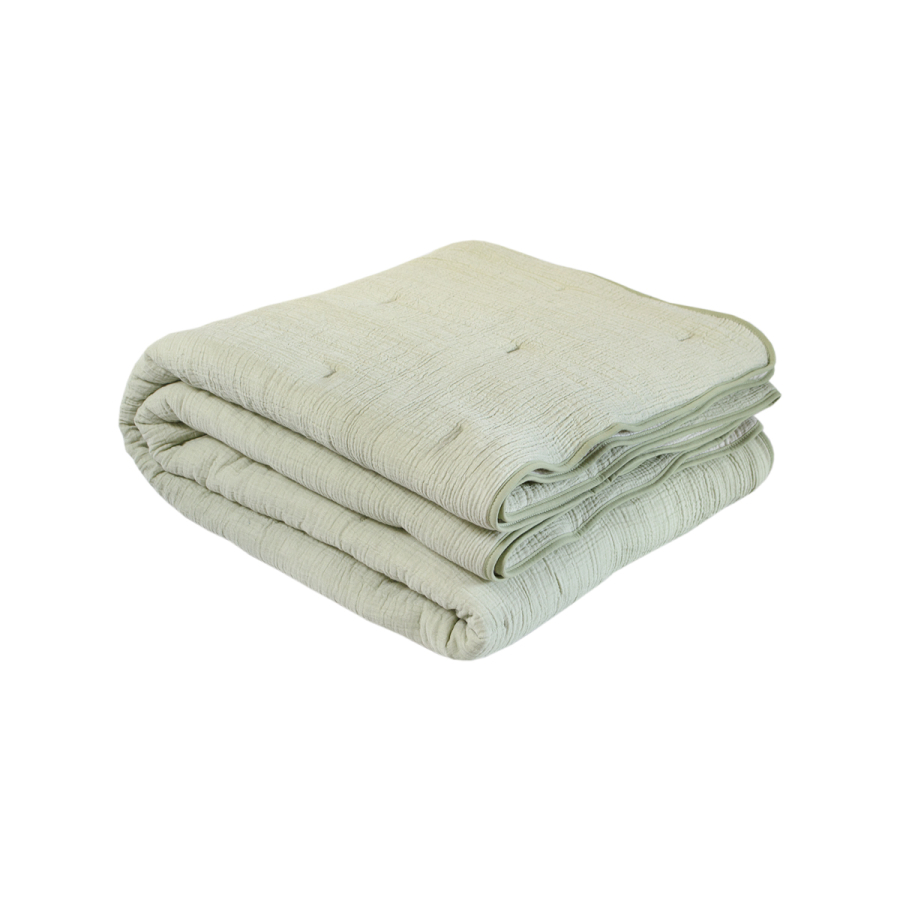 Покрывало Lotus Home - Limas muslin roseda-sand dollar 245*245