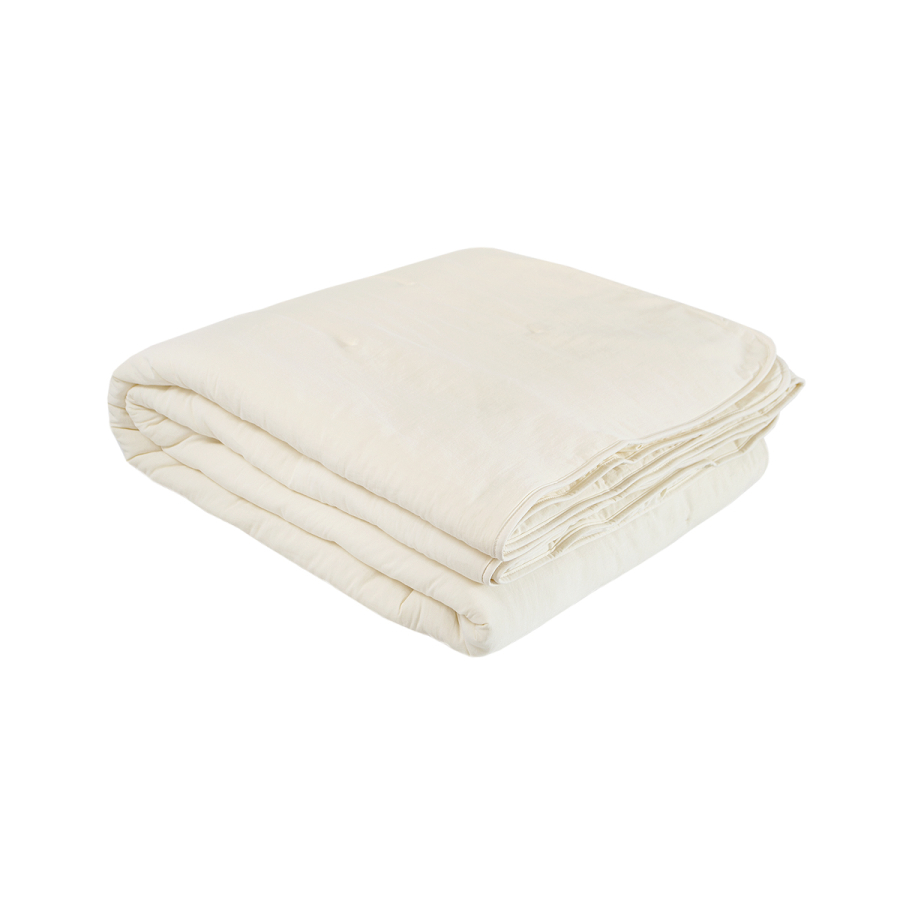 Покрывало Lotus Home - Nikos кремовый 245*245