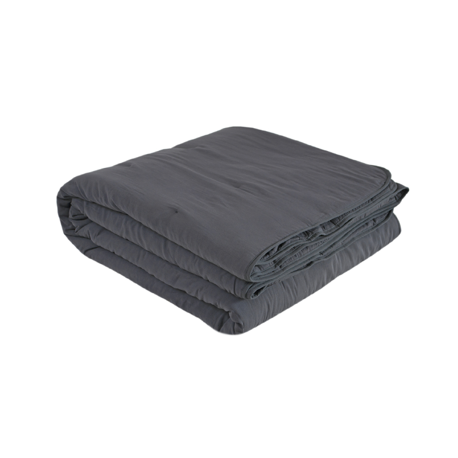 Покрывало Lotus Home - Nikos антрацит 245*245