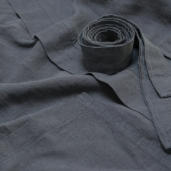 Халат-кимоно со льна Lotus Home - Madrida антрацит L/XL, , 7