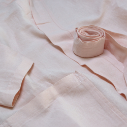 Халат-кимоно со льна Lotus Home - Madrida пудра S/M, , 7