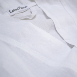 Халат-кимоно со льна Lotus Home - Madrida белый L/XL, , 6