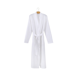 Халат-кимоно со льна Lotus Home - Madrida белый L/XL, , 8