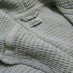 Халат Lotus Home - Rius light gri светло-серый S/M, , 6