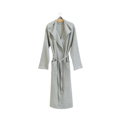 Халат Lotus Home - Rius light gri светло-серый S/M, , 8