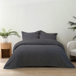 Покрывало Lotus Home - Nikos антрацит 245*245, , 3