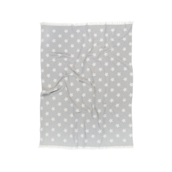 Плед Lotus Home - Star throw серый 130*170, , 4