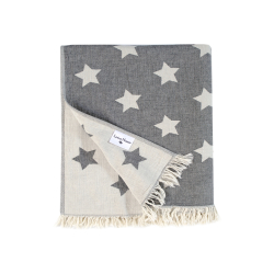 Плед Lotus Home - Star throw черный 130*170, , 5