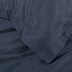 Постельное белье MieCasa сатин - Circle lacivert-bej синий-бежевый king size, , 10