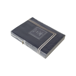 Постельное белье MieCasa сатин - Milano lacivert-bej синий-бежевый евро, , 9