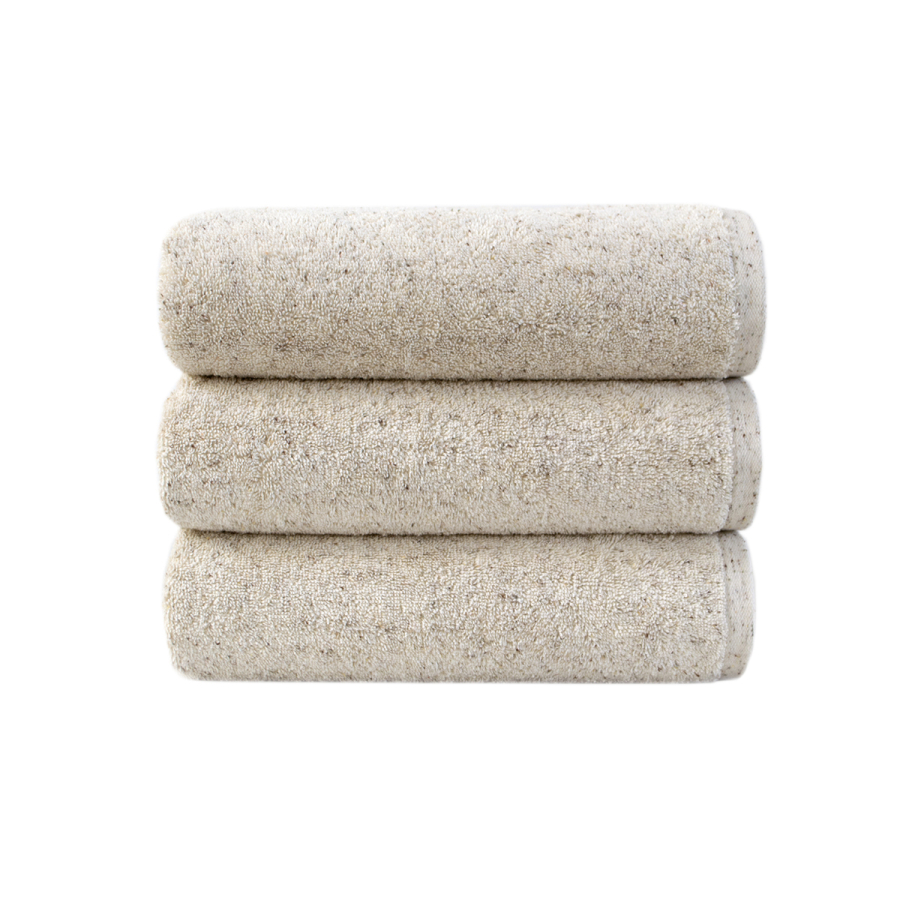 Полотенце махровое Lotus Home - Organic natural бежевый 70*140