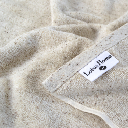 Полотенце махровое Lotus Home - Organic natural бежевый 70*140, , 4