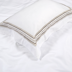 Постельное белье MieCasa сатин - Soho kahve-bej кофе-бежевый евро, , 5