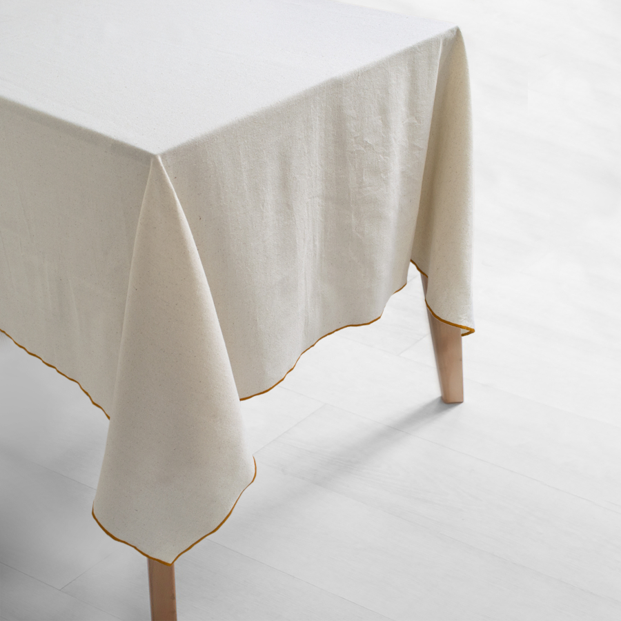 Скатерть Lotus Home - Toursa горчичный 150*220