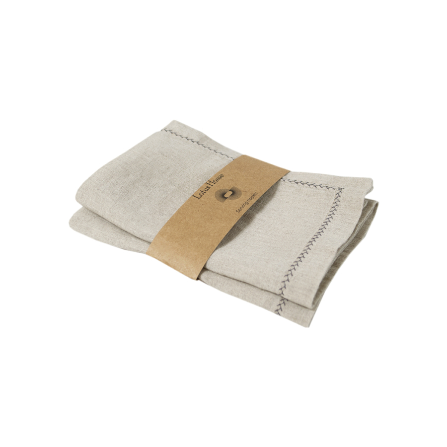 Набор столовых салфеток со льна Lotus Home - Benna linen 35*50 (2 шт)