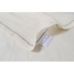 Набор столовых салфеток со льна Lotus Home - Benna off white 35*50 (2 шт), , 4