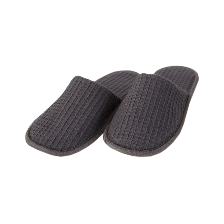 Тапочки Lotus Home - Waffle antrasit антрацит