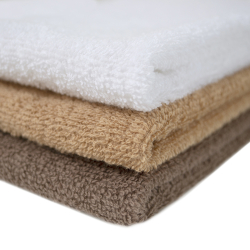 Набор полотенец Lotus Home - Basic коричневый/кофейный/белый 30*50 (3шт.), , 4