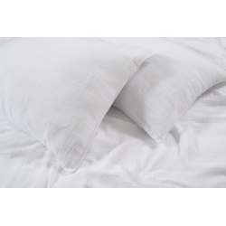 Постельное белье muslin Lotus Home - White евро, , 4