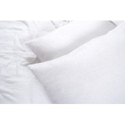 Постельное белье muslin Lotus Home - White евро, , 5