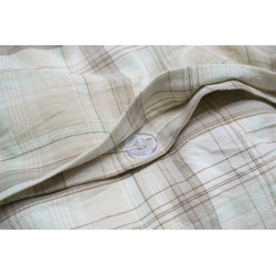 Постельное белье Lotus Home - Checked Madras мятный евро, , 6