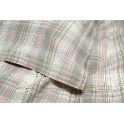 Постельное белье Lotus Home - Checked Madras серый евро, , 5