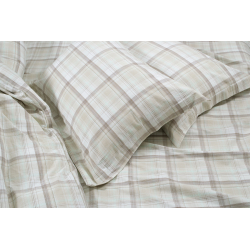 Постельное белье Lotus Home - Checked Madras мятный семейный, , 4