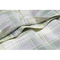 Постельное белье Lotus Home - Checked Madras зеленый евро, , 6