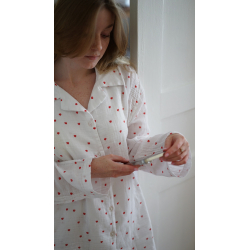 Пижама женская Lotus Home - Molly Heart muslin L/XL, , 3