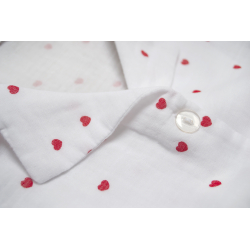 Пижама женская Lotus Home - Molly Heart muslin L/XL, , 6