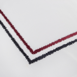 Постельное белье MieCasa сатин - Houston lacivert-kirmizi синий-красный евро, , 6