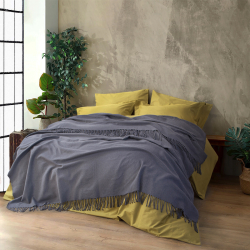 Плед Lotus Home - Bergen антрацит 200*220, , 3