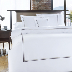 Постельное белье MieCasa сатин - Houston antrasit-gri антрацит-серый евро, , 4