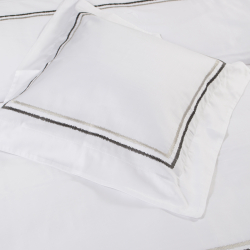 Постельное белье MieCasa сатин - Houston antrasit-gri антрацит-серый евро, , 8