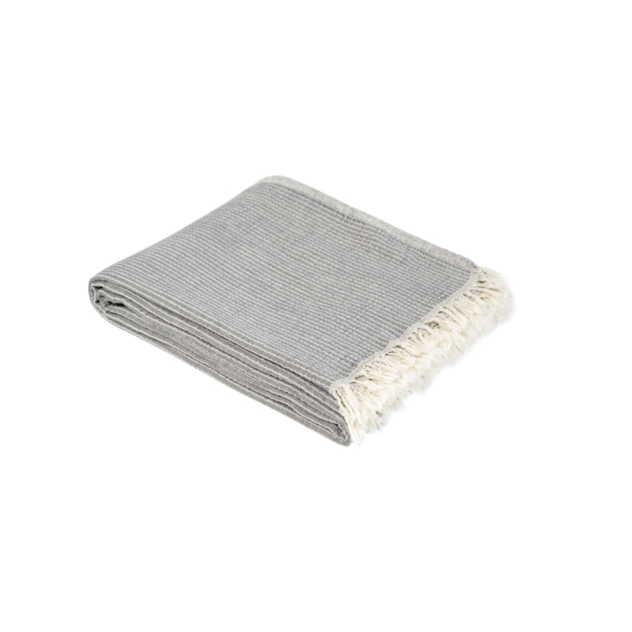 Покрывало Lotus Home - Premium Stripe антрацит 190*225