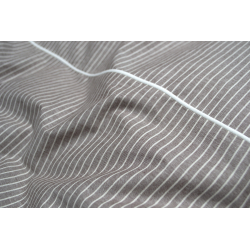 Постельное белье Lotus Home - Premium Percale Stripe коричневый евро, , 5