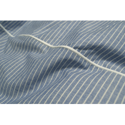 Постельное белье Lotus Home - Premium Percale Stripe синий семейный, , 5