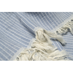 Покрывало Lotus Home - Premium Stripe синий 190*225, , 6