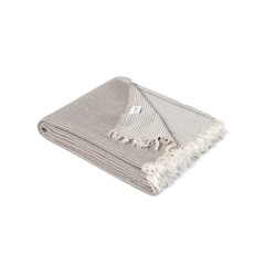 Покрывало Lotus Home - Premium Stripe коричневый 190*225, , 7