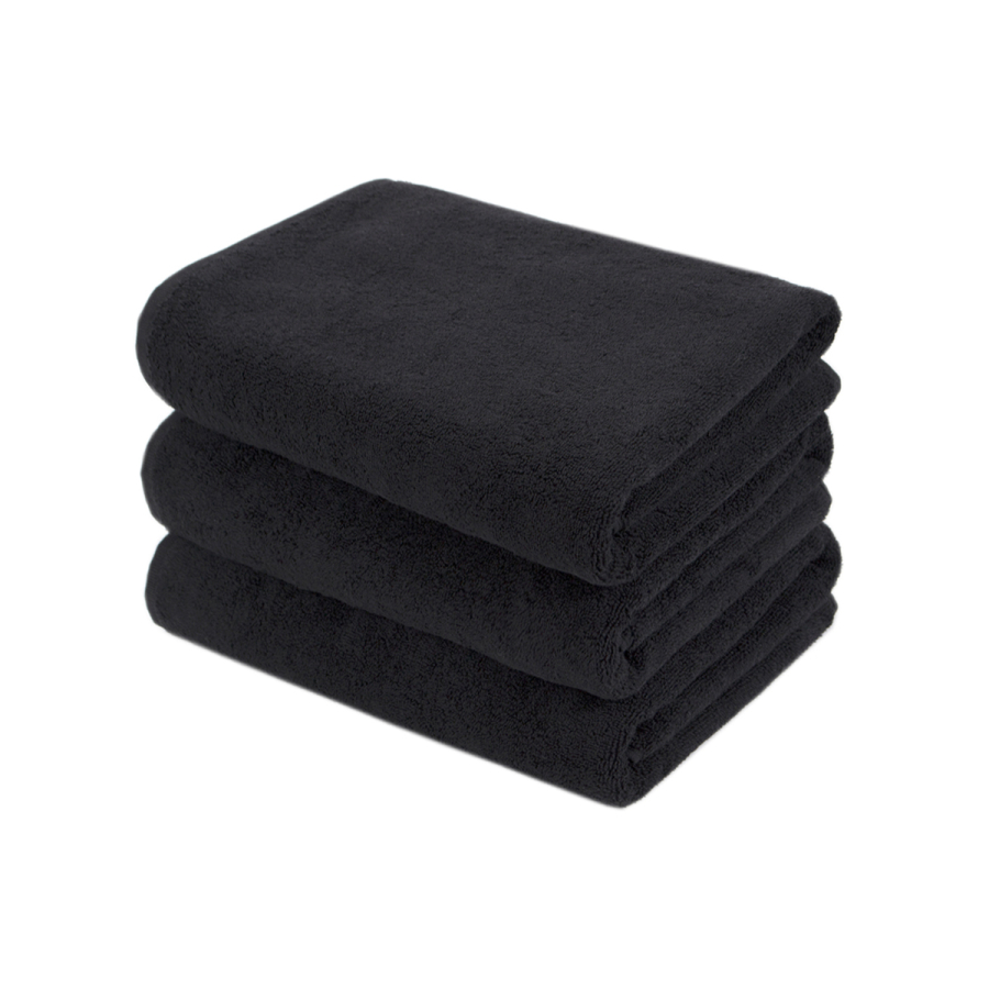 Полотенце Lotus Home - Hotel Basic черный 30*30 (20/2) 600 г/м²