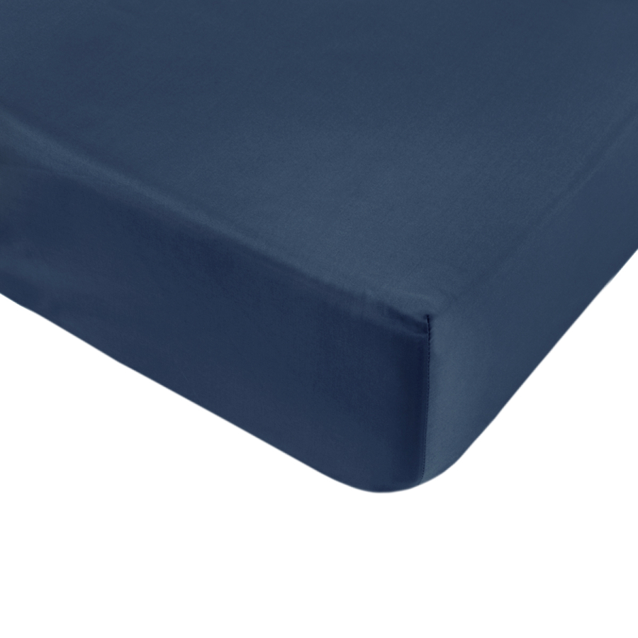 Простынь на резинке Penelope - Pure lacivert синий 180*200+35