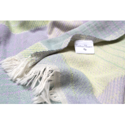 Покрывало Lotus Home - Checked Madras зеленый 190*225, , 5