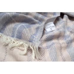 Покрывало Lotus Home - Checked Caledonia голубой 190*225, , 5