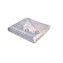 Покрывало Lotus Home - Checked Caledonia голубой 190*225, , 7