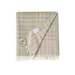 Покрывало Lotus Home - Checked Caledonia мятный 190*225, , 4