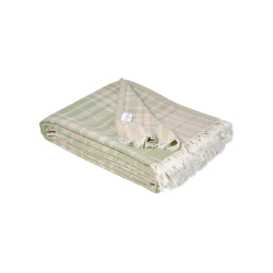 Покрывало Lotus Home - Checked Caledonia мятный 190*225, , 7