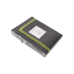 Постельное белье MieCasa сатин - Milano antrasit-yesil антрацит-зеленый king size, , 13