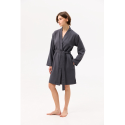 Халат-кимоно Lotus Home - Samma антрацит S/M, , 3