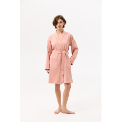 Халат-кимоно Lotus Home - Samma пудра S/M, , 3