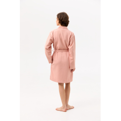 Халат-кимоно Lotus Home - Samma пудра S/M, , 4